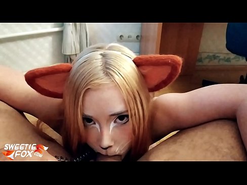 ❤️ Kitsune তার মুখের মধ্যে শিশ্ন এবং কাম গিলে অ্যানাল পর্ণ